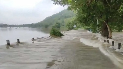 Heavy Rains Trigger Flood-Like Situation Across Odisha, Puri Beaches Put Under Red Alert