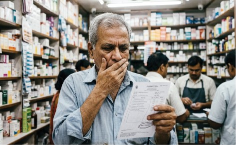 Illness is a punishment for the body; the hidden racket of extortion lies in medical items.