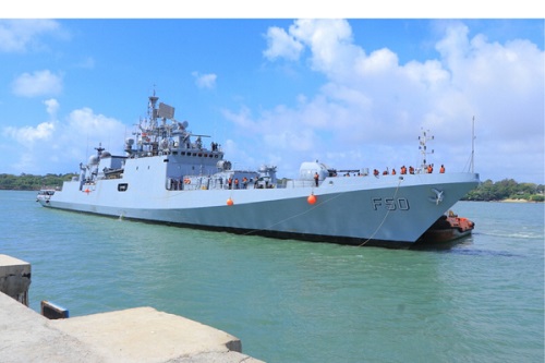 INS Tarkash Reaches Mombasa, India-Kenya Deepen Maritime Partnership