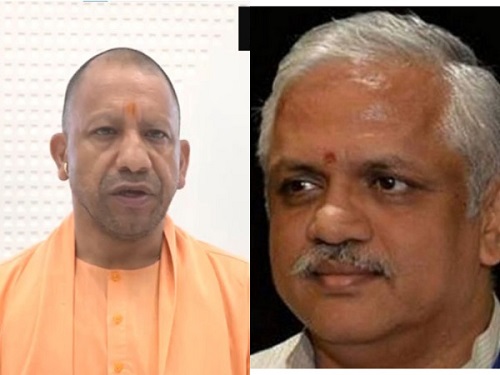 Yogi–BL Santosh Meeting Fuels Buzz Over BJP’s Rajya Sabha Picks in Uttar Pradesh