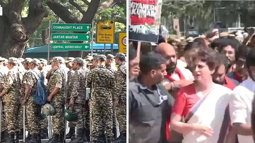 CEC Gyanesh Kumar Row: INDIA Bloc Steps Up Protest, MPs Jump Police Barricades