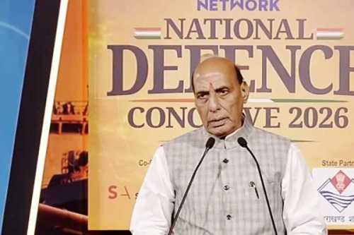 Defence Exports Jump Over 55-Fold in 13 Years, Cross ₹38,000 Crore: Defence Minister Rajnath Singh 