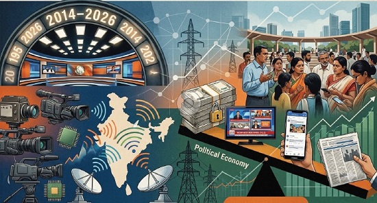 Free, Fair or Fragmented? India’s Media and the Political Economy of Democratic Information, 2014–2026