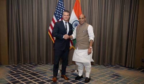 RM Rajnath Singh, His US Counterpart Pete Hegseth Review India-US Partnership Over 10-Year Partnership
