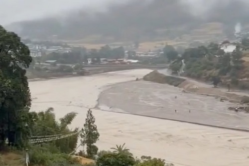  Bhutan Glacial Flood Triggers Flash-Flood Alerts For Bengal, Assam 